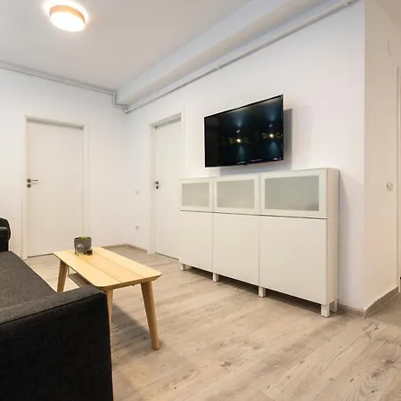 Blue Design In Magheru Apartment Bucharest